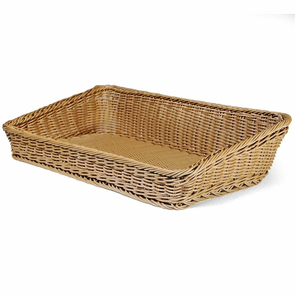 Açık Büfe Dikdörtgen Ekmek ve Meyve Sepeti 50*50 Cm ürün görseli 1
