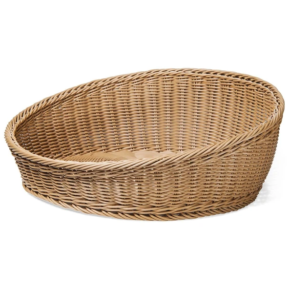Açık Büfe Yuvarlak Ekmek ve Meyve Sepeti 45 Cm ürün görseli 1