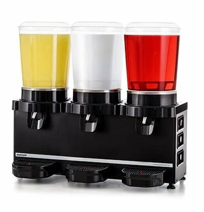SAMIXIR Panoramik 10 Triple Soğuk İçecek Dispenseri 10+10+10 Litre ürün görseli 1