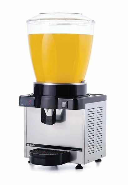 SAMIXIR Panoramik M22 Karıştırıcılı Soğuk İçecek Dispenseri 22 Litre ürün görseli 1