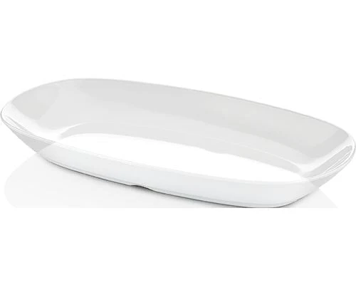 Melamin Oval Kayık Tabak 24 Cm (12 Adet) ürün görseli 1