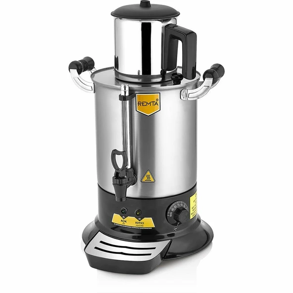 Remta Platin Model Tek Demlikli Çay Makinesi 9 Lt (Demlik Dahil) ürün görseli 1