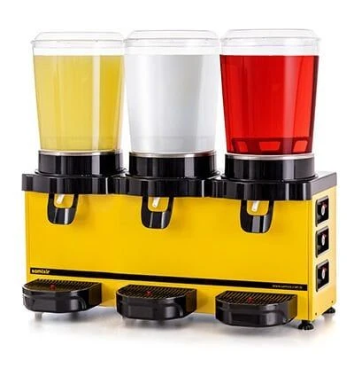 SAMIXIR Panoramik 10 Triple Soğuk İçecek Dispenseri 10+10+10 Litre ürün görseli 1