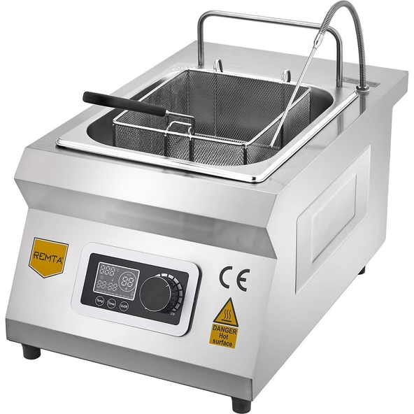 Remta 10 lt Elektrikli İndüksiyon Fritöz ürün görseli 1