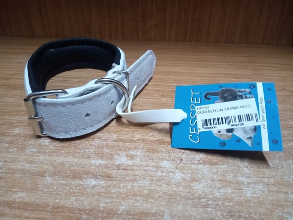 Köpek Deri Boyun Tasma No:2 ürün görseli 1