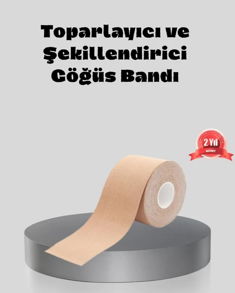 Suya Dayanıklı Görünmez Göğüs Bandı – Pamuklu Ve Esnek Destek Bandı ürün görseli 1