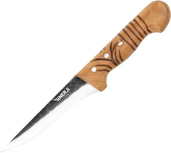 Wooden Saplı Dövme Sıyırma Bıçağı 14,5 Cm ürün görseli 1
