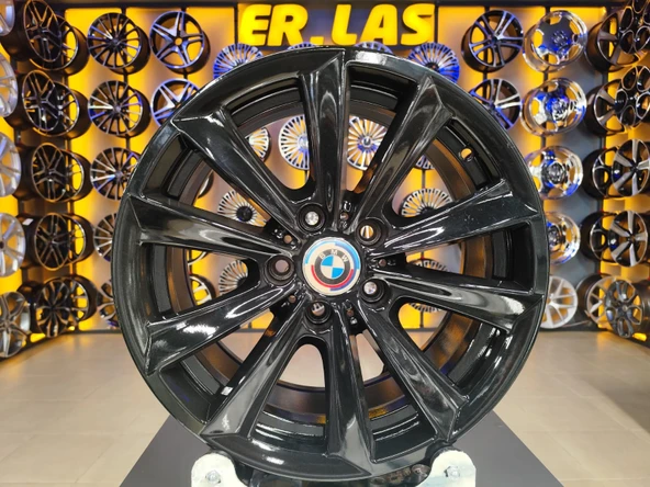 4 Adet BMW ORIJINAL 8*17 5*120 ET30 72.6 BLACK JANT REVİZE EDİLMİŞ (Takım) ürün görseli 1