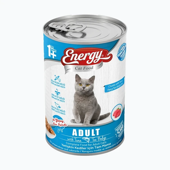 Energy Ton Balıklı Yetişkin Yaş Kedi Maması - 400 g ürün görseli 1