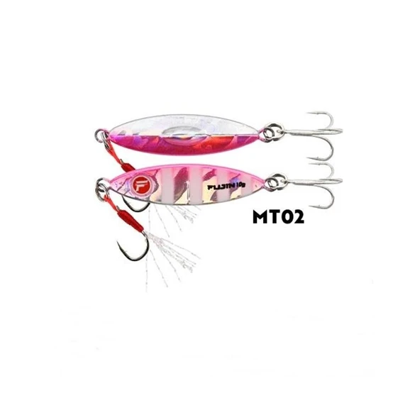 Fujin UFO Micro Jig Yem  PİNK ZEBRA GLOW 3 Gr ürün görseli 1