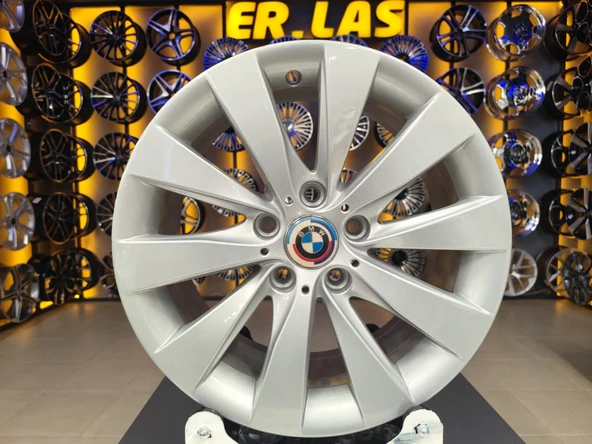 4 Adet BMW ORIJINAL 7.5*17 5*120 ET37 72.6 SILVER JANT REVİZE EDİLMİŞ (Takım) ürün görseli 1