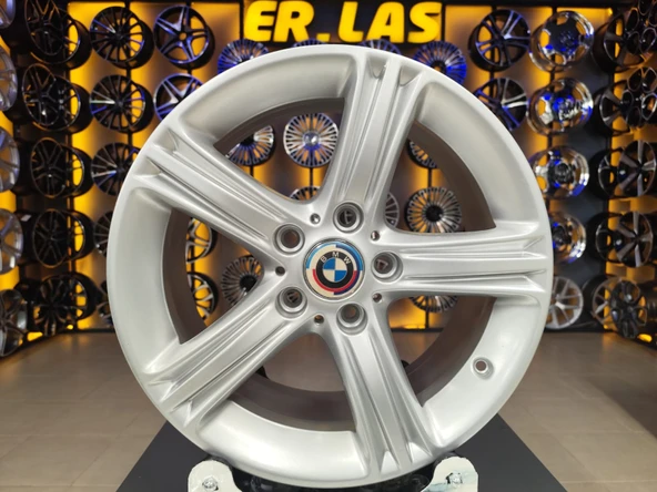 4 Adet BMW ORIJINAL 7.5*17 5*120 ET37 72.6 SILVER JANT REVİZE EDİLMİŞ (Takım) ürün görseli 1