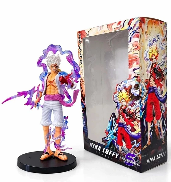 Anime One Piece Luffy Figürü 20 Cm Alk5274 - Resim 2