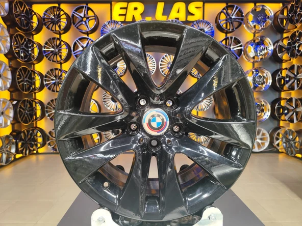 4 Adet BMW ORIJINAL 8*17 5*120 ET34 72.6 BLACK JANT REVİZE EDİLMİŞ (Takım) ürün görseli 1