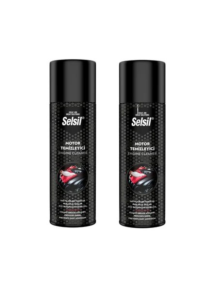 KALİTE Selsil (2 Adet) Susuz Motor Temizleyici Yeni Dizayn 500ml ürün görseli 1