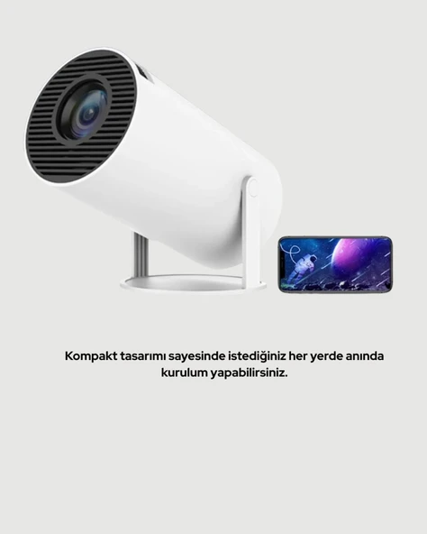 Kablosuz Bağlantılı Ultra Pro Projeksiyon - Resim 3