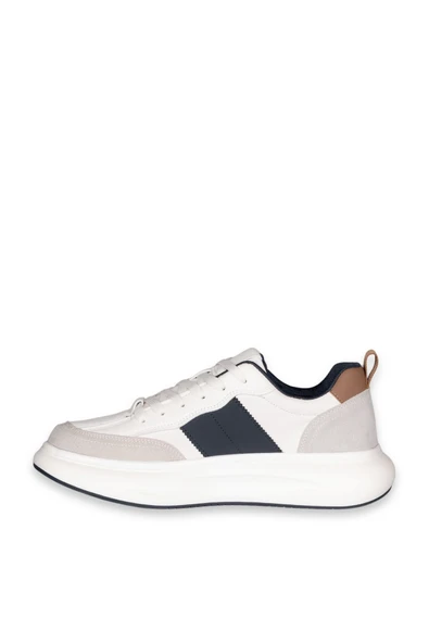 Solmaz HV261-BDL107 Beyaz Sneaker - Resim 3