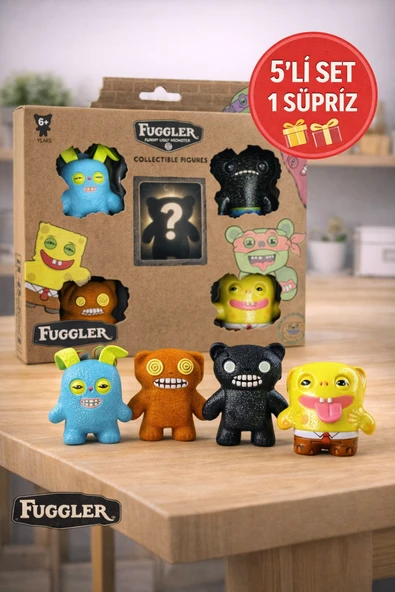 Fuggler Funny Ugly Monster 5’li Figür Seti – 1 Adet Sürpriz Karakter Dahil I Model 2 ürün görseli 1