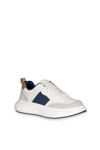 Solmaz HV261-BDL107 Beyaz Sneaker - Resim 2