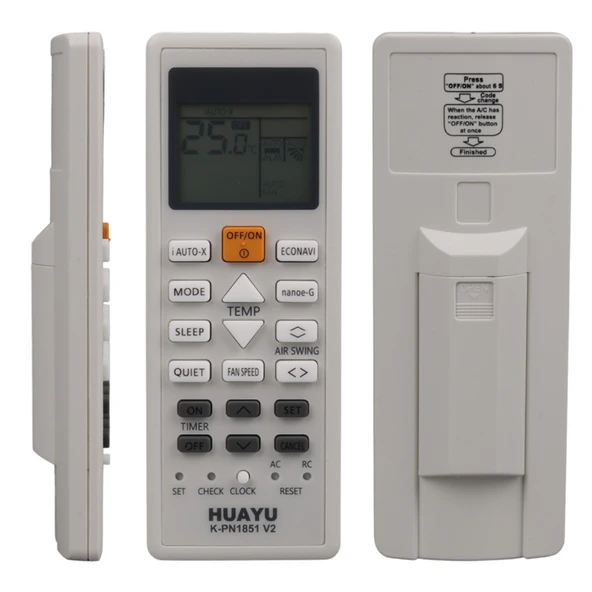 K-PN1851 V2 Üniversal Panasonic Klima Kumandası ürün görseli 1