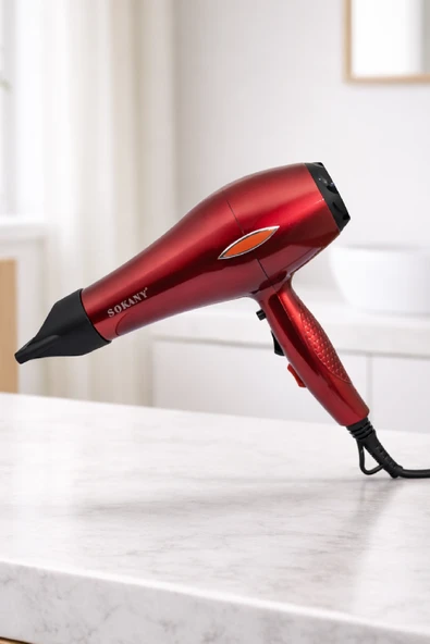 Sokany 2600W Saç Kurutma Makinesi Elektriklenme Karşıtı Profesyonel SK-2215 ürün görseli 1