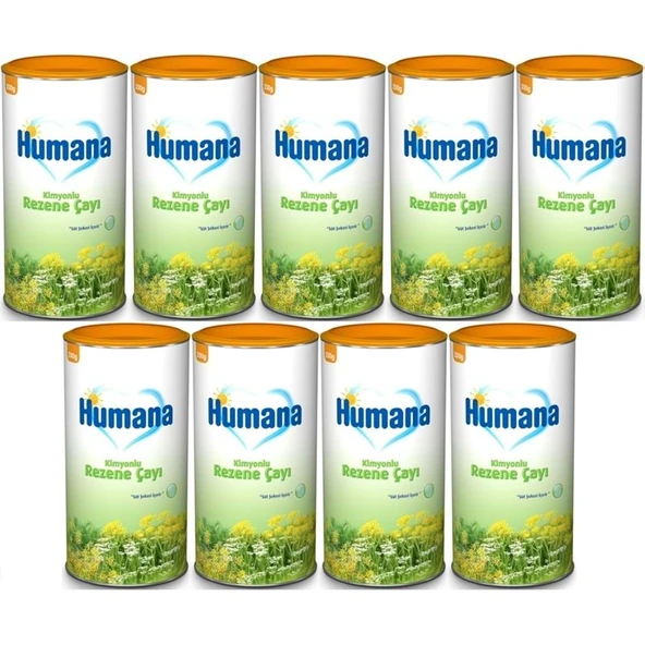 Humana Kimyonlu Rezene Bitki Çayı - Tozu 200GR (9 Lu Set) ürün görseli 1