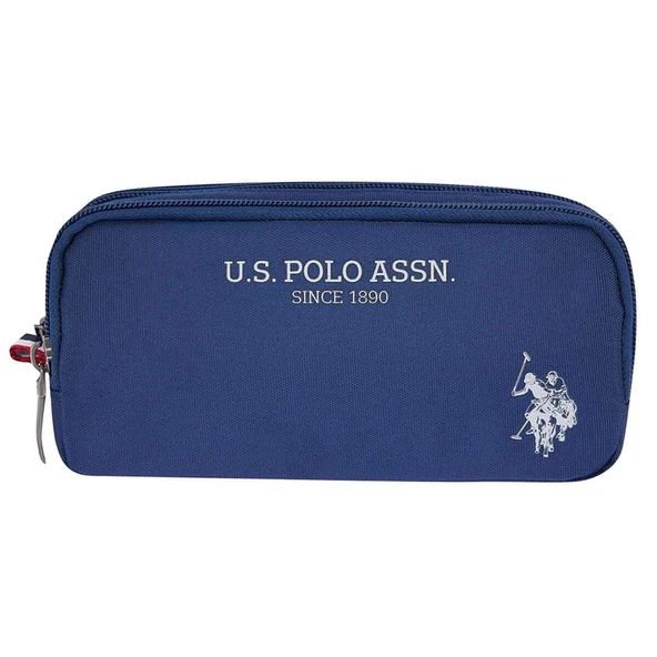 U.S Polo Kalem Kutusu 2 Bölmeli Kalem Çantası Kalemlik ürün görseli 1