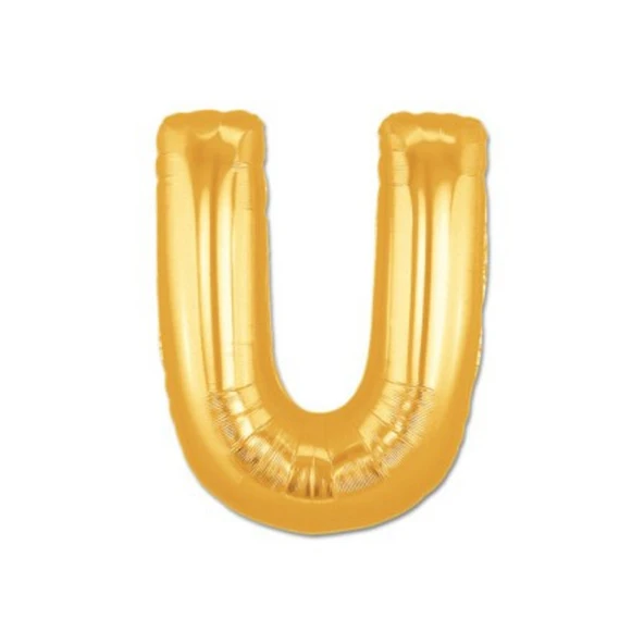 Altın Sarısı Folyo Harf Balon 1 Metre ürün görseli 1