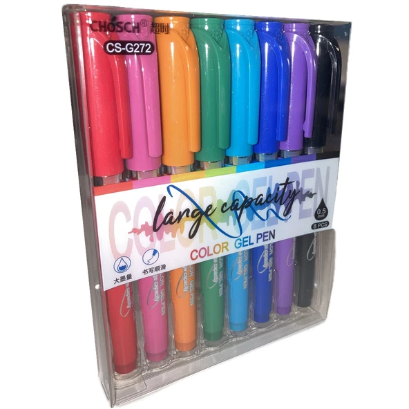 Bafix Jel Kalem Chosch 0.5 MM 8 Renk ürün görseli 1