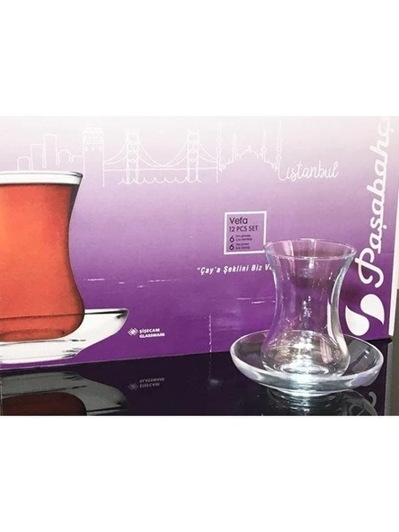 Paşabahçe 96942 Vefa Çay Seti 6 Lı ürün görseli 1