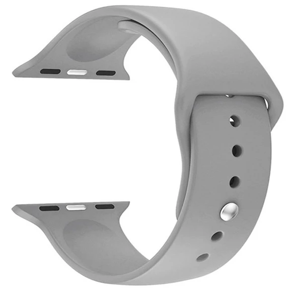 Akıllı Saat Silikon Kordon 42/44 Mm Gri ürün görseli 1