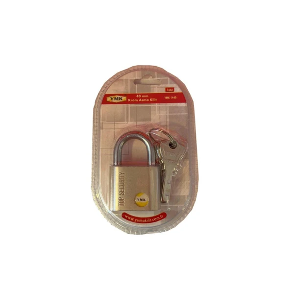 Ymk Krom Asma Kilit 40MM ürün görseli 1