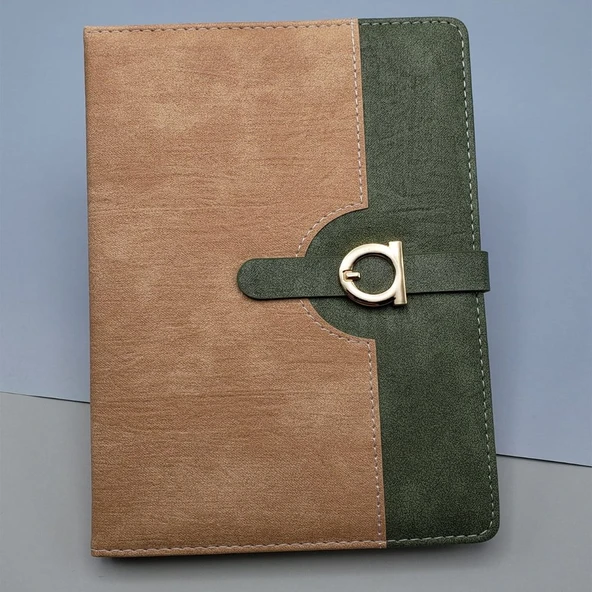 Termo Deri Defter Koyu Taba ürün görseli 1
