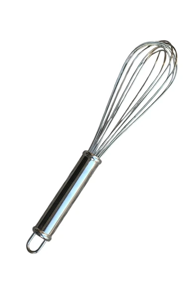 Paslanmaz Çelik Metal Saplı Büyük Boy El Çırpıcısı (WH-505) ürün görseli 1