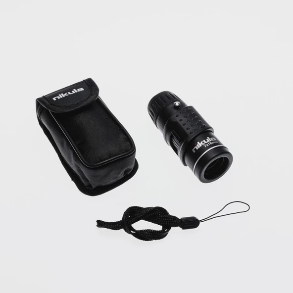 7 x 18 Avuç Içi Kauçuk Kaplamalı Hd Optik Cepte Taşınan Mini Monoküler Dürbün ürün görseli 1