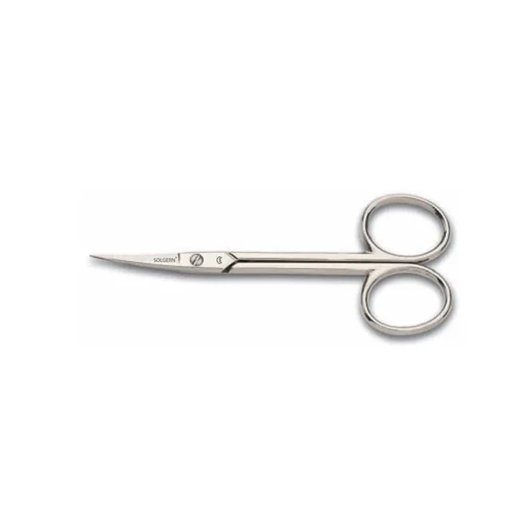 M-163 Nakış Makası No: 4 İnç / 10,16 Cm - Nikel Kaplama ürün görseli 1