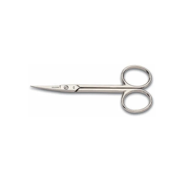 Rıza M-163 Nakış Makası No: 4 inç / 10,16 cm - Nikel Kaplama ürün görseli 1