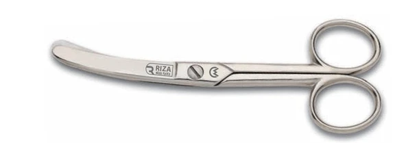 Rıza M-159 Eğri Manifatura Makası No: 5 inç / 12,70 cm - Nikel Kaplama ürün görseli 1
