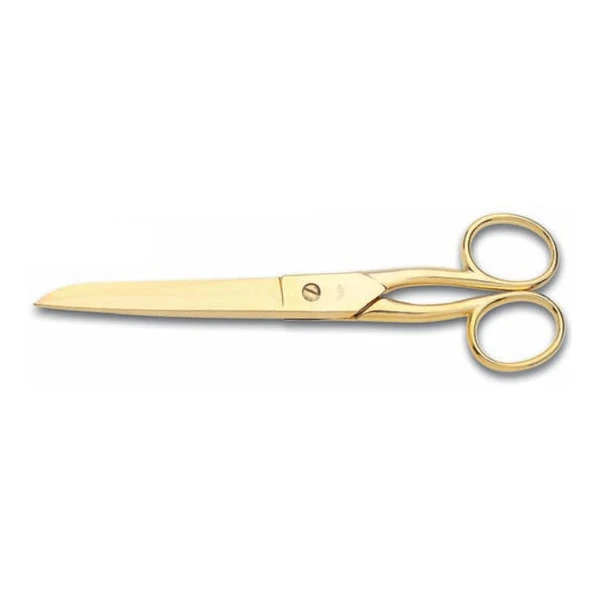 Rıza M-173 Açılış Makası No: 8 inç / 20,32 cm - Altın Kaplama ürün görseli 1