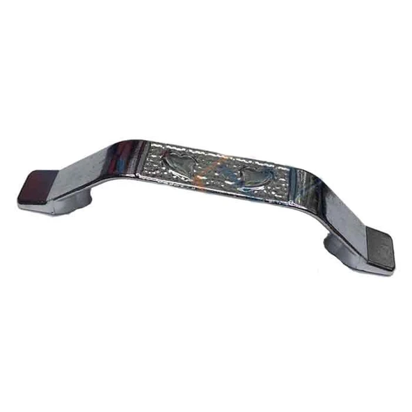 Dekoratif Zamak Kulp İçten - 64mm, Nikel, 100 Adet ürün görseli 1