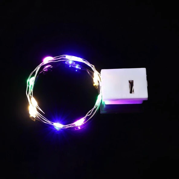 Pilli Peri Led RGB 2 Mt MZ-10 ürün görseli 1