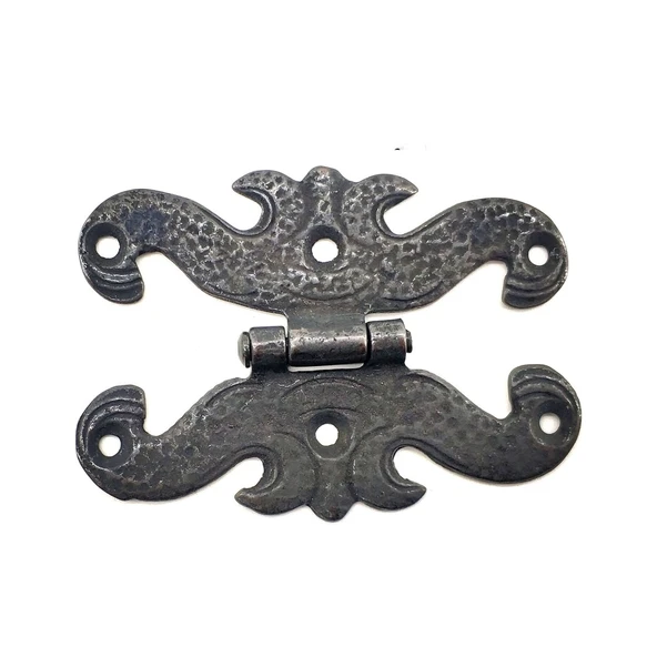 Antika Tarz Dekoratif Pirinç Kelebek Menteşe - 63x45 mm, Oksit ürün görseli 1