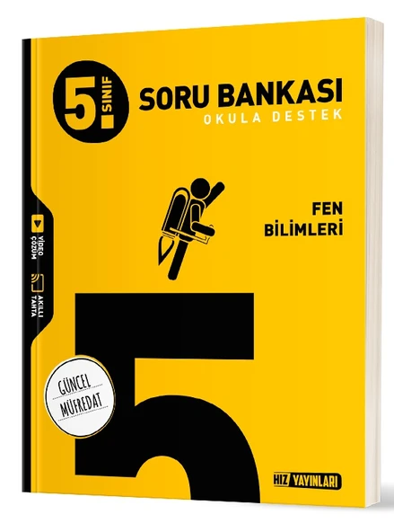 Hız Yayınları 2025 5. Sınıf Fen Bilimleri Soru Bankası Yeni Müfredat ürün görseli 1