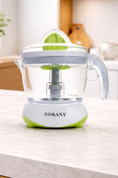 Sokany Yeşil Narenciye Sıkma Makinesi 700 ml Pratik Kullanım WK-725 ürün görseli 1