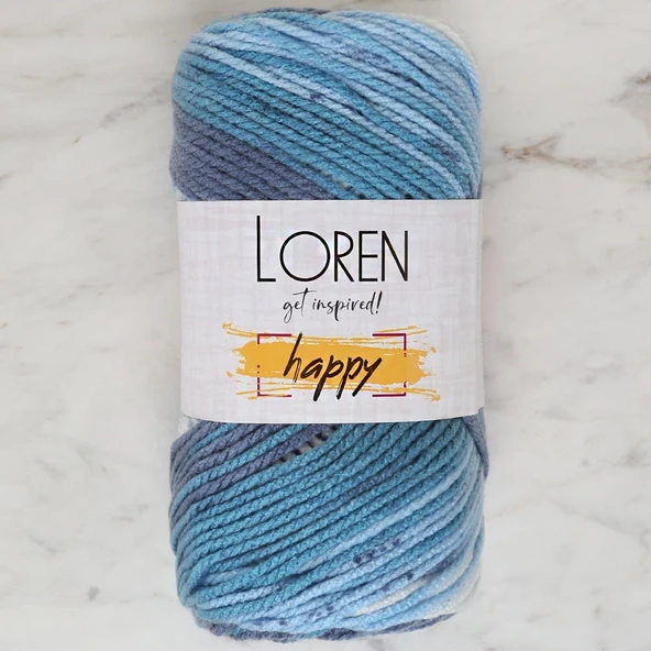 Loren Happy Ebruli El Örgü İpi - RH015 - 34300 ürün görseli 1