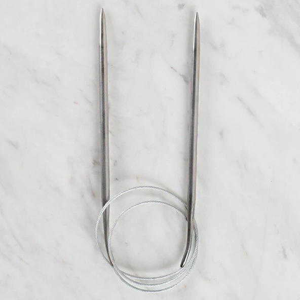 Loren Crafts 5 mm Çelik Misinalı Şiş 60 cm - Resim 5
