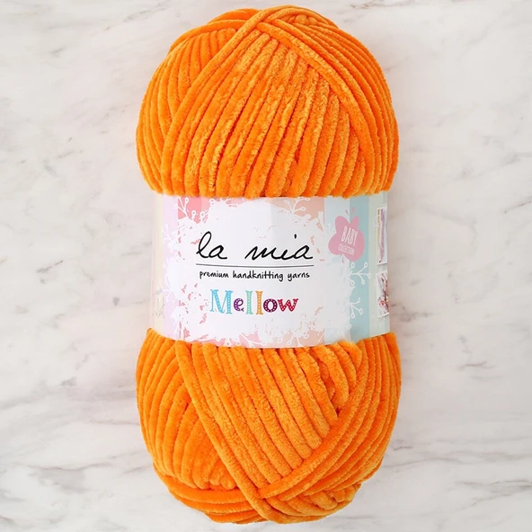 La Mia Mellow Neon Turuncu El Örgü İpi - 937 - 34173 ürün görseli 1