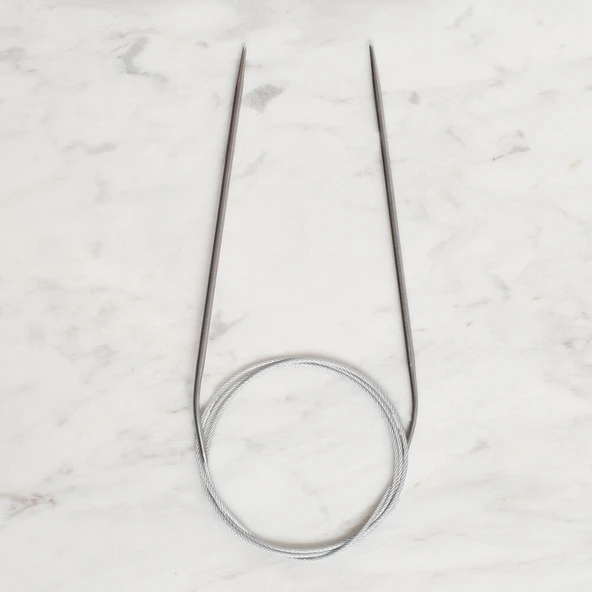 Loren Crafts 3 mm Çelik Misinalı Şiş 100 cm ürün görseli 1