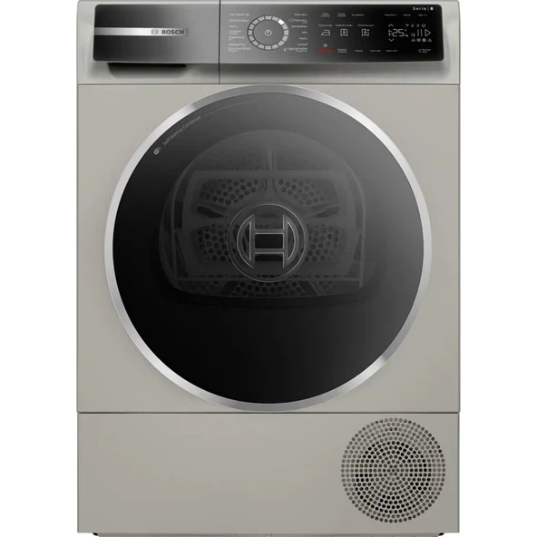 Bosch WQB245AXTR Serie 8 Isı Pompalı Kurutma Makinesi 9 kg Gümüş ürün görseli 1