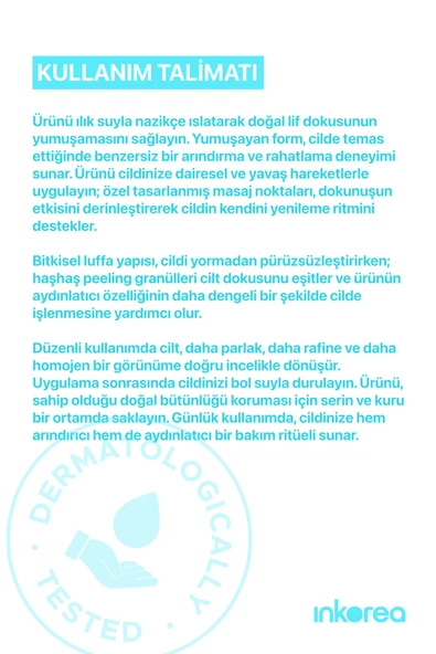 İnkorea Rice Oil Soap- Cilt Beyazlatıcı Kabak Lifli Pirinç Yağı Özlü Sabun - Resim 4